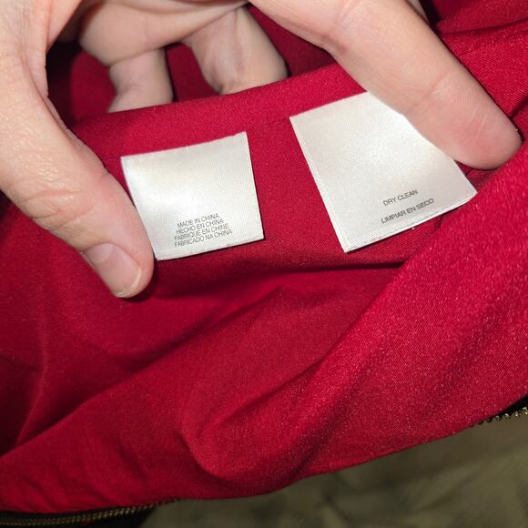 Anne Klein M/L Pink/.Black/White Color Block Bodycon Dress [0446] - Picture 9 of 13